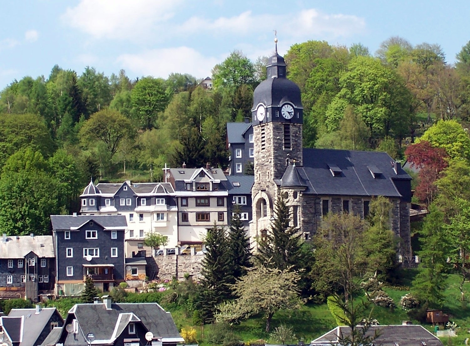 Kirche Stadt Lauscha